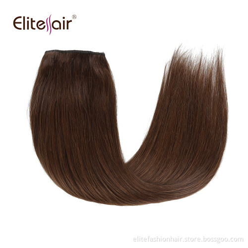 Wholesale Human Hair Extension Bundle One Piece Clip In Human Hair Custom Cuticle Aligned Hair Extensions For Women